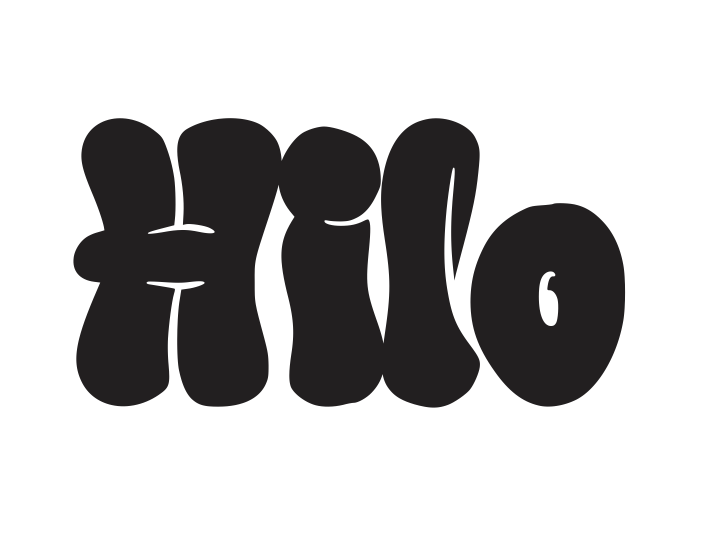 Hilo Bubbz Diecut Sticker