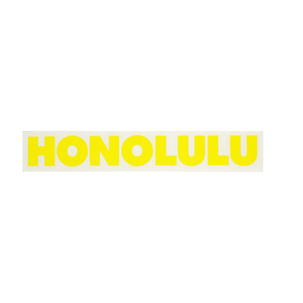 Honolulu Future Diecut Sticker