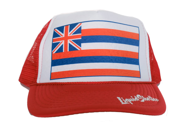 +Hawaii Flag Trucker By Liquid Shelter